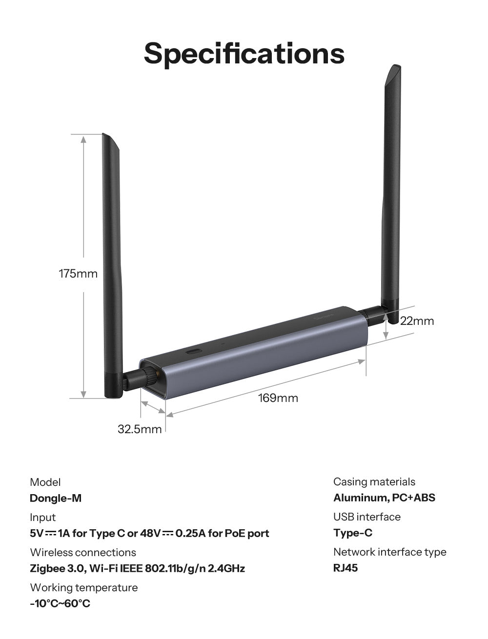 Sonoff Dongle Max – Zigbee & Thread-Gateway mit PoE, WLAN & USB