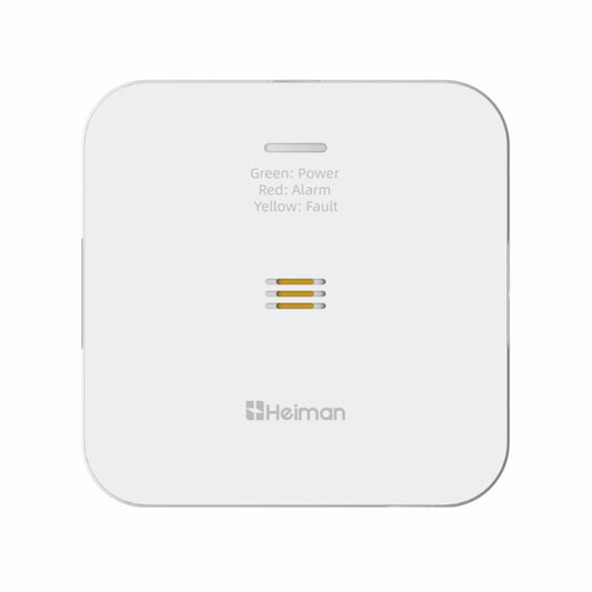 Heiman HM-720-ES-WE Funkvernetzter CO-Melder – gruppenfähiger Kohlenmonoxidmelder
