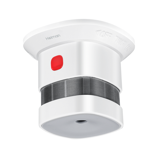 Zigbee 3.0 Rauchmelder Heiman HS1SA-E PLUS mit Temperatur-Sensor und Sirenenfunktion