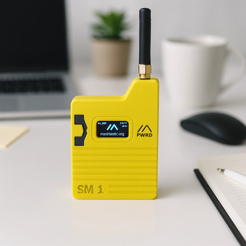 Meshtastic Heltec V3 Node mit MagSafe Slim-Gehäuse