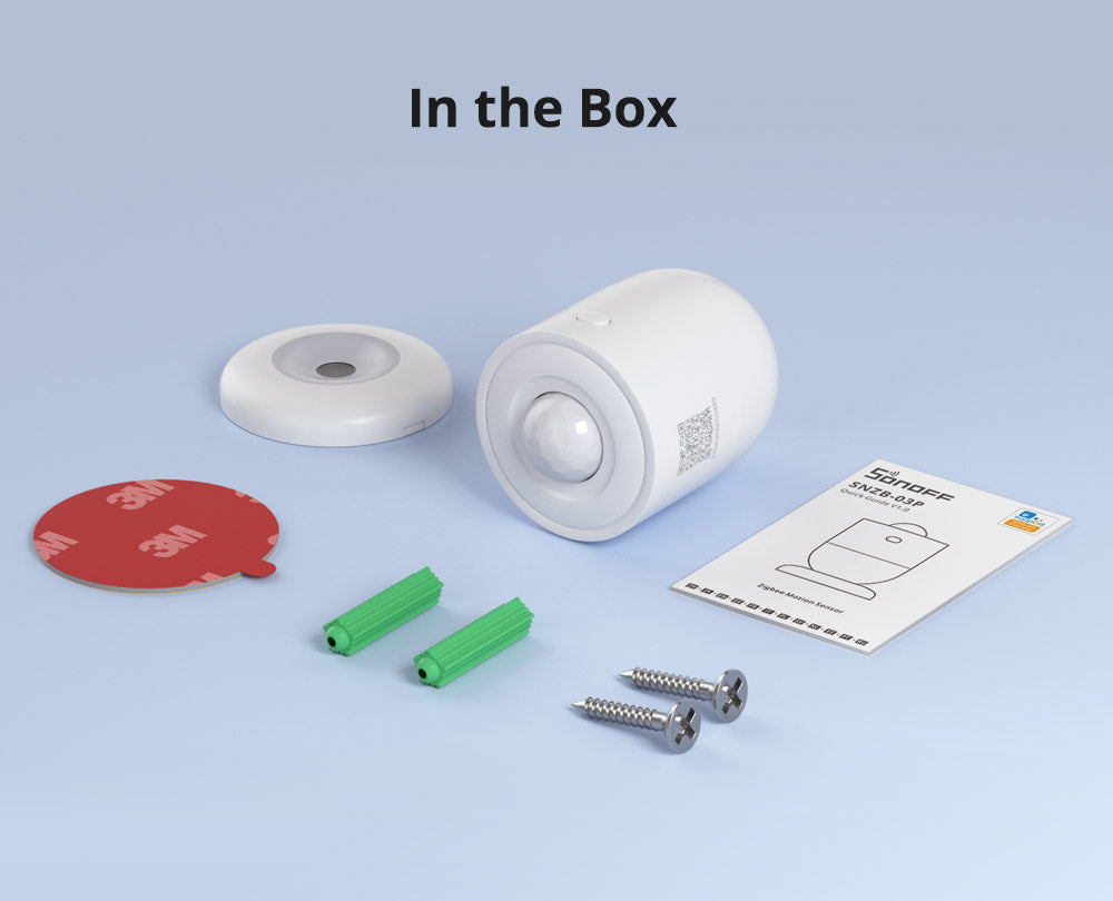 SONOFF SNZB-03P Drahtloser Bewegungsmelder, Zigbee3.0