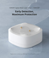 SONOFF SNZB-05P Zigbee 3.0 Water Detector, Smart Home Water Sensor