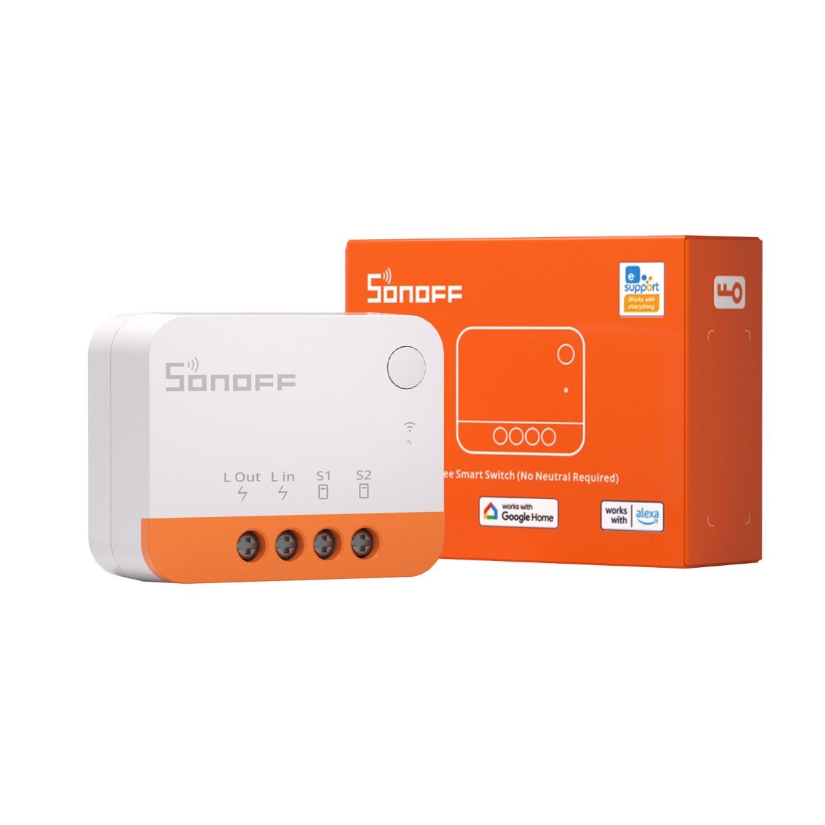 SONOFF Zigbee Smart Switch ZBMINIL2, kein Neutralleiter erforderlich!