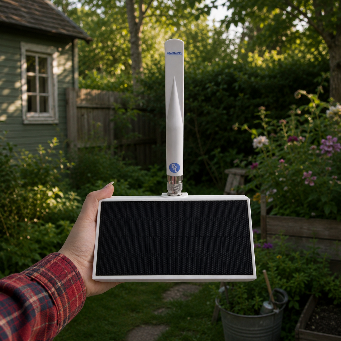 Solar-Powered Outdoor Meshtastic Node