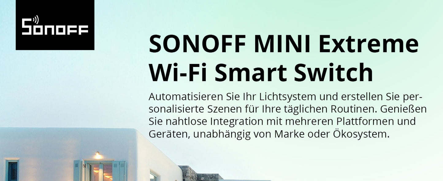 SONOFF MINIR4M Matter Wifi Smart Relais Schalter,