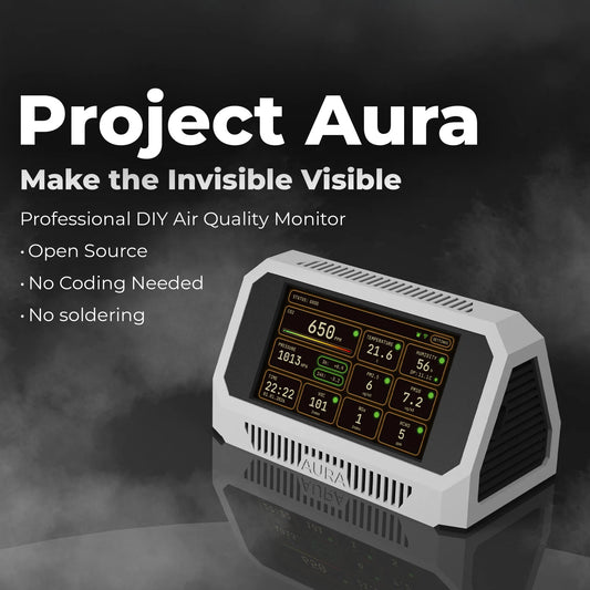 Luftsensor "Project AURA" - Electronic Parts Kit