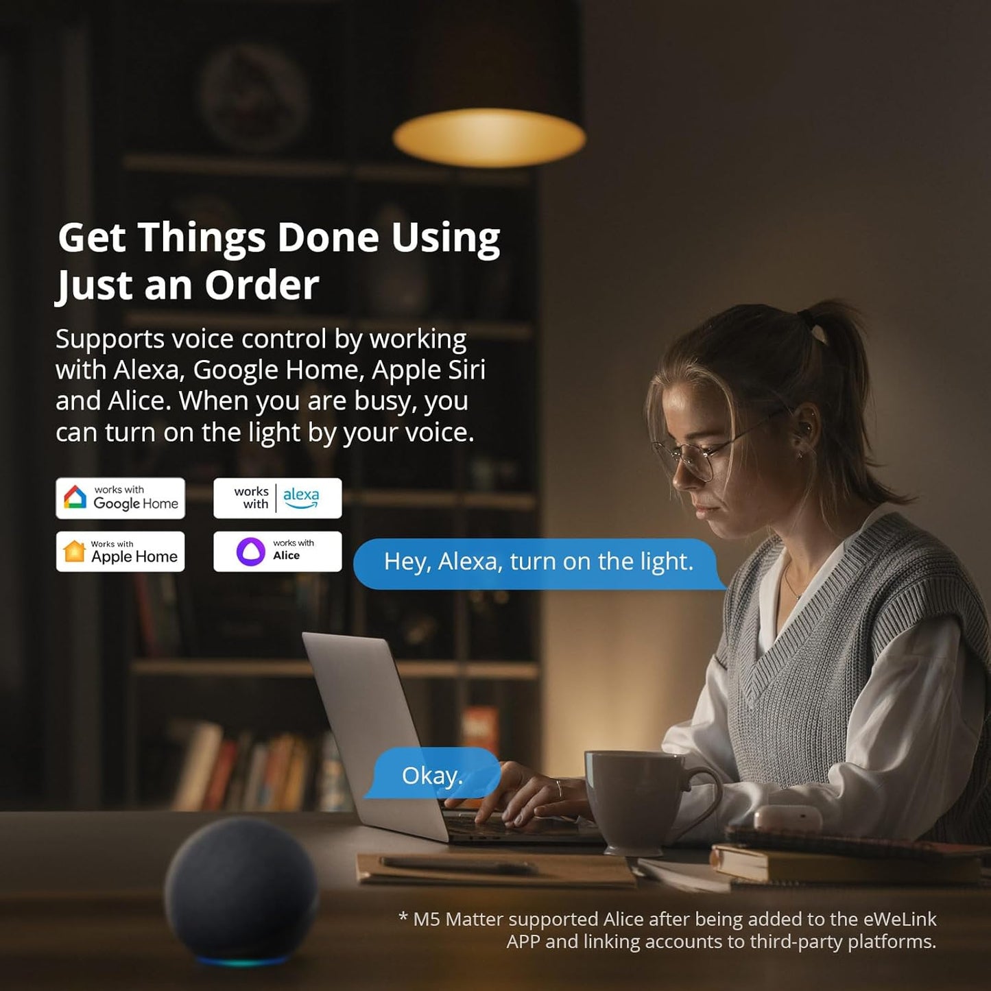 Wandschalter Matter Sonoff SwitchMan M5-1C-86W - 1 Taste