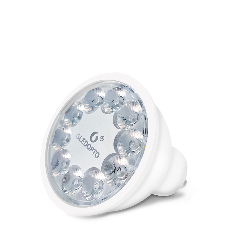 GLEDOPTO GL-S-006P Smart ZigBee 3.0 GU10 LED Spot 5W RGB+CCT (RGBCCT) – Farbwechsel & Dimmbar, Hue/Alexa/Home Assistant kompatibel