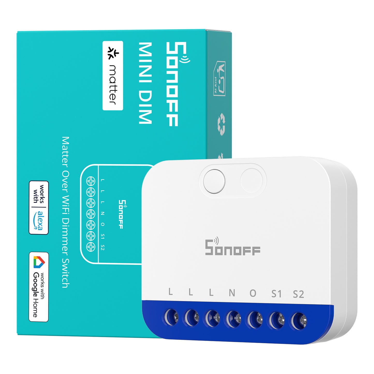 SONOFF Matter over WiFi Dimmer-Schalter | MINI-DIM