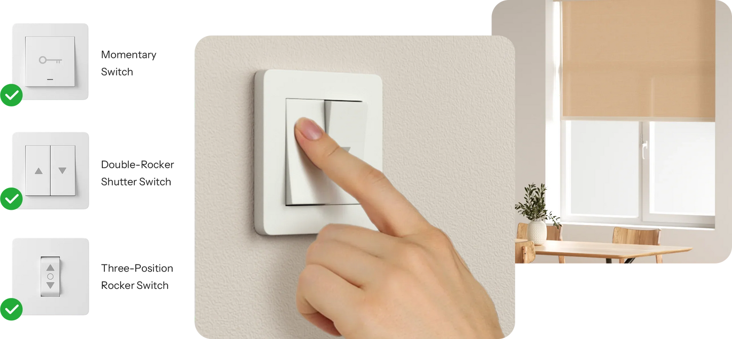 Sonoff MINI-ZBRBS Zigbee Rollladen-/Vorhangmodul Steuerung