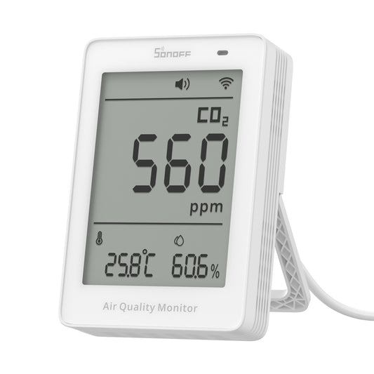 SONOFF AirGuard CO2 SAWF-08P – Matter Over Wi-Fi Air Quality Monitor