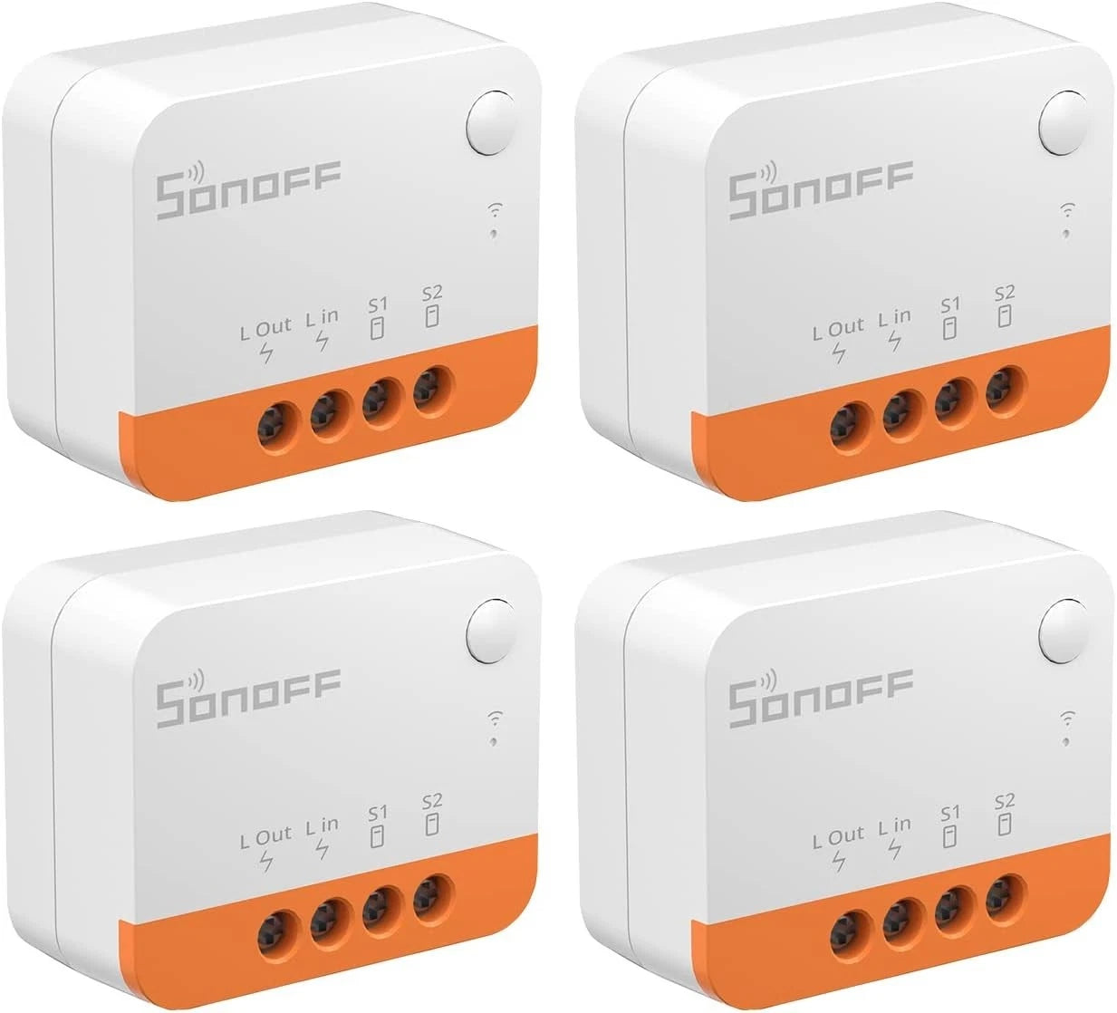SONOFF ZBMINIL2, kein Neutralleiter erforderlich, im 4er Pack
