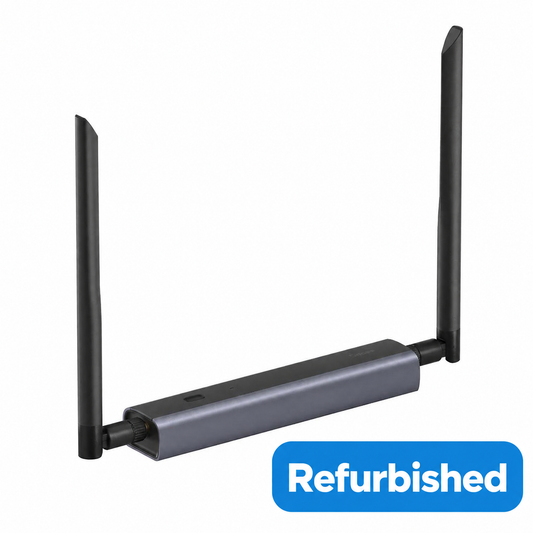 SONOFF Dongle Max Refurbished – blaues Refurbished-Label unten rechts